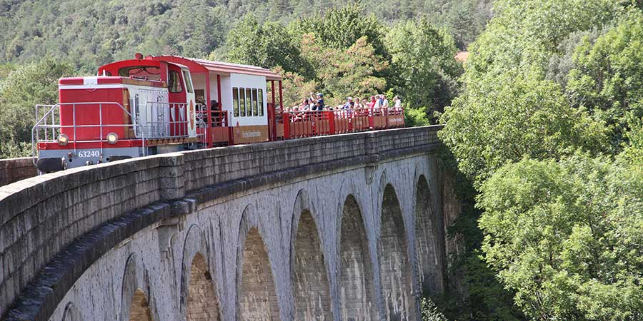 Riding the Little Red Train through the French Pyrenees