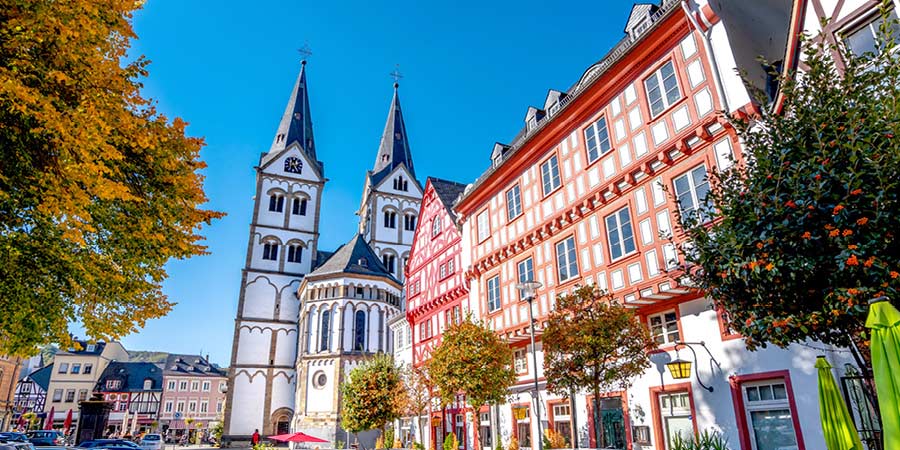 Staying in a family-run hotel in medieval Boppard